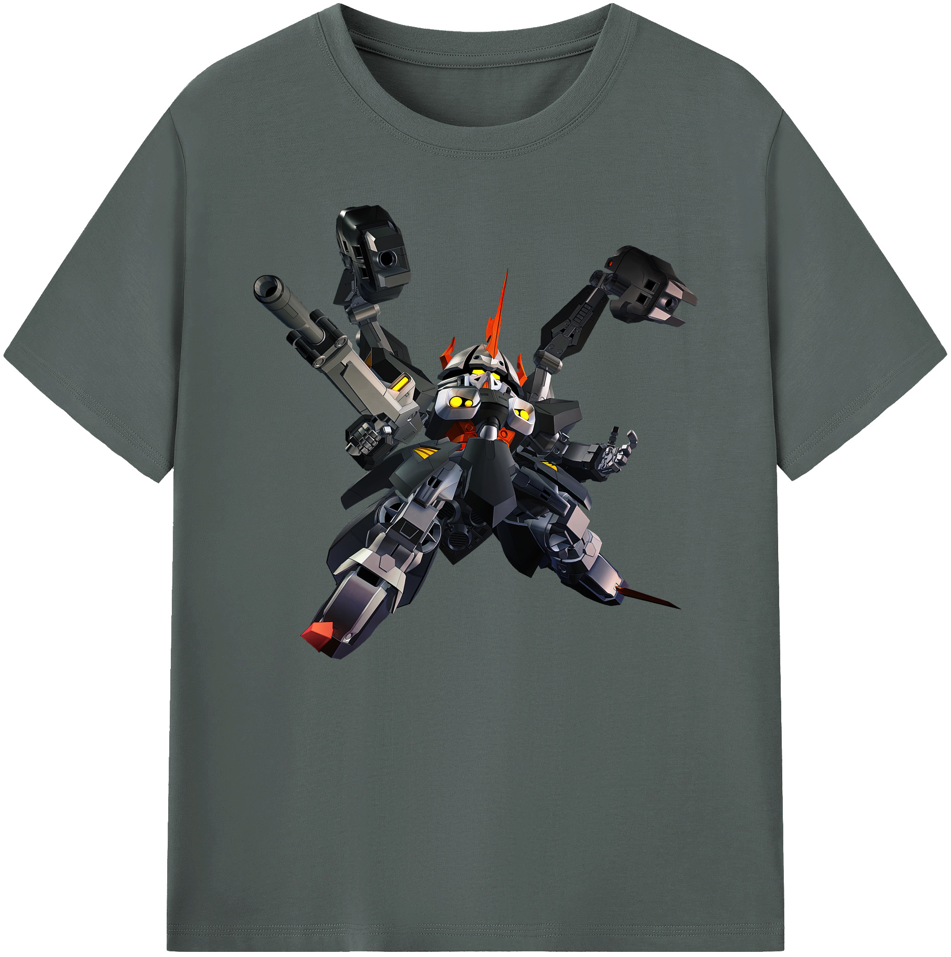 （画像用） 機動戦士ガンダム Mobile Suit Gundam 綿100％ メンズ半袖Tシャツ｜肌触りやわらか＆通気性